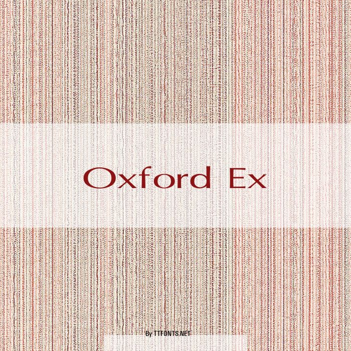 Oxford Ex example